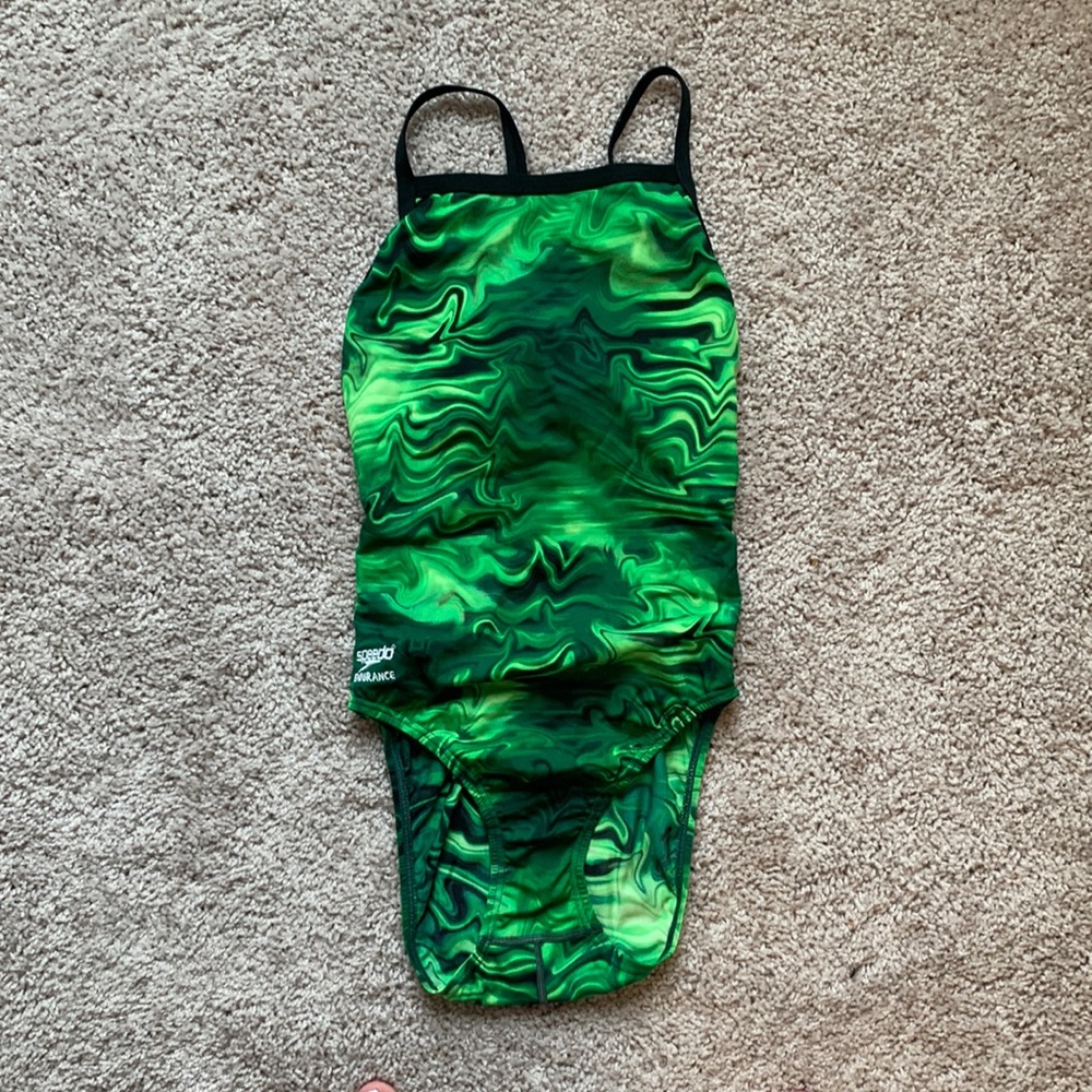 Green Speedo One Piece